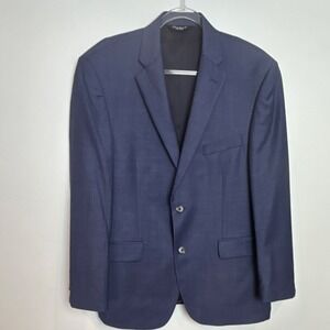 Jos. A. Bank Navy Wool Blazer Tailored Fit Classic Business 42R